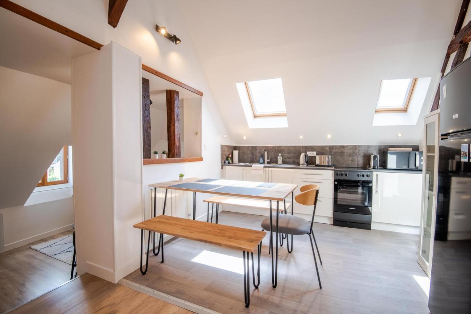 Les Mansardes Amboisiennes Apartment อองบวส ภายนอก รูปภาพ